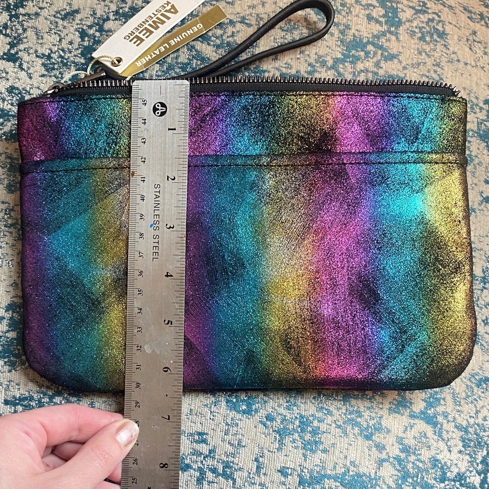 Aimee Kestenberg Iridescent Clutch with Wristlet - Picture 11 of 11